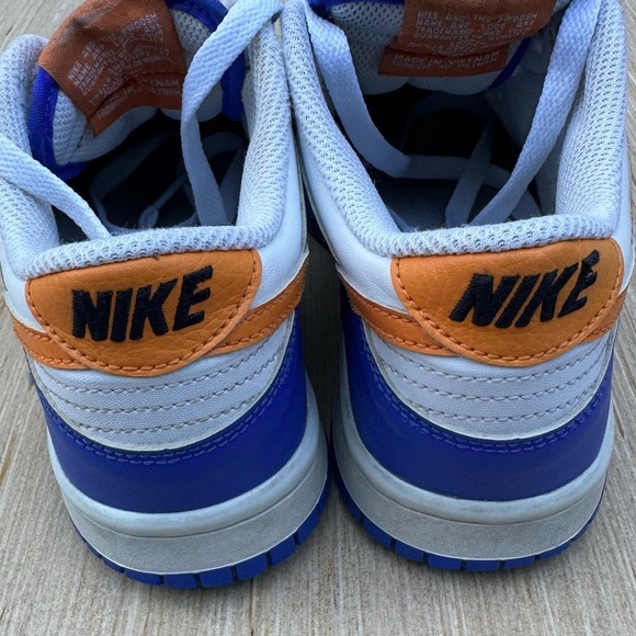 Nike Blue and White Sparkle Sneakers - Picture 4 of 6
